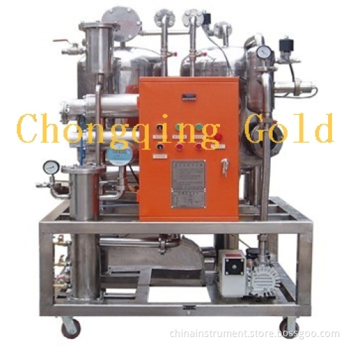 Kyj-10 Vacuum Oil Filtration / Oil Recycling Machine for Fire Resistant Oil